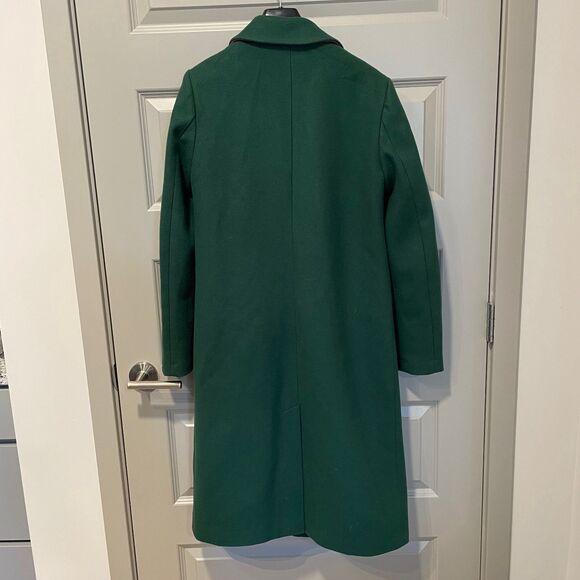 Green Rachel Zoe Wool Blend Coat, size 8 - Picture 2 of 10